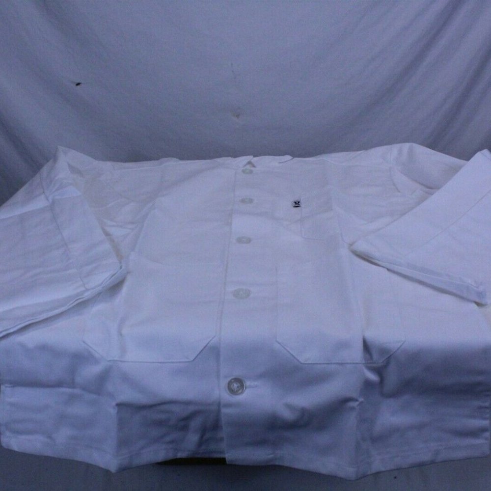 Unisex 5 Button Restaurant Long Sleeve Server Coat